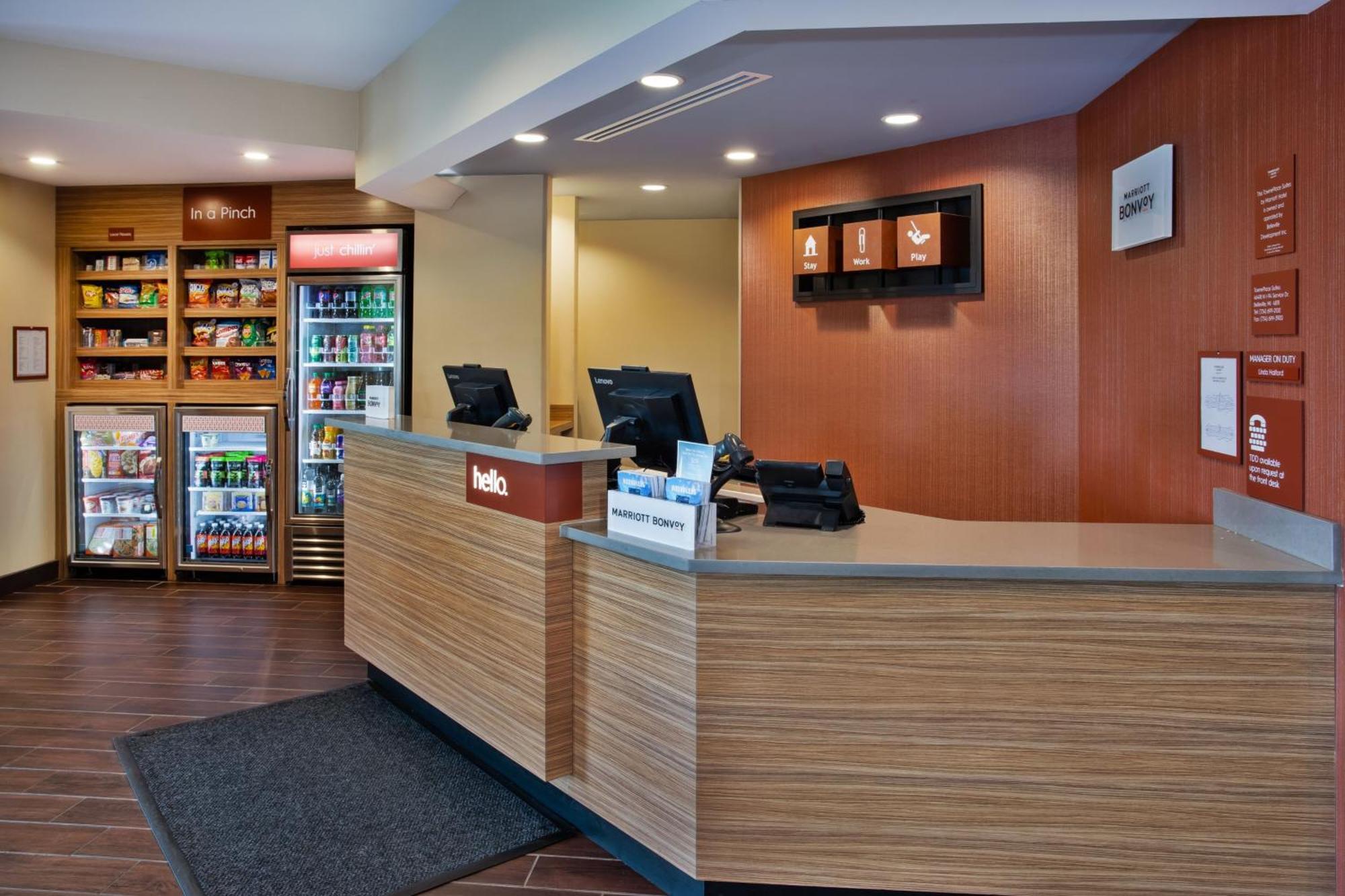 Towneplace Suites By Marriott Detroit Belleville Luaran gambar