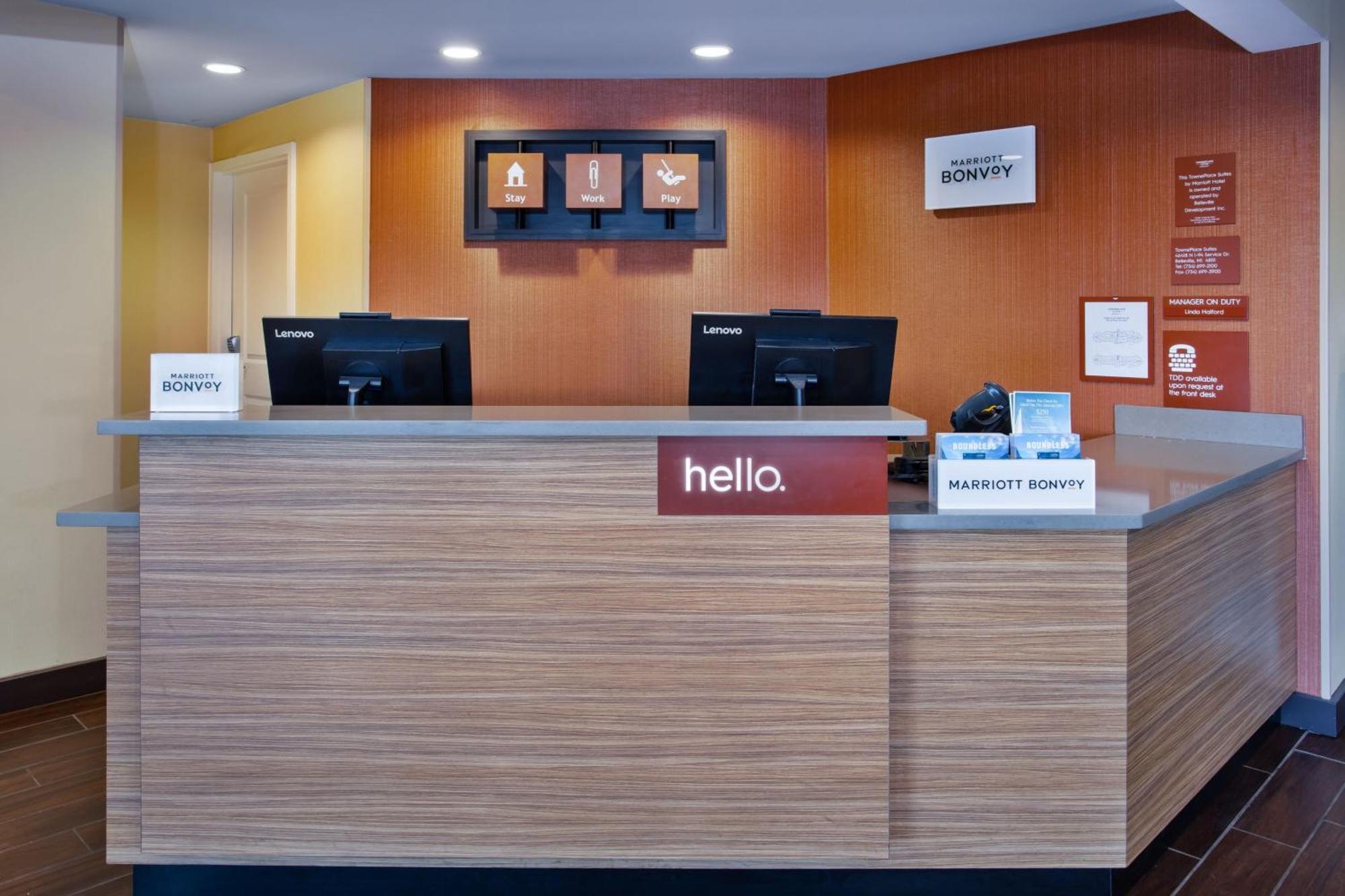 Towneplace Suites By Marriott Detroit Belleville Luaran gambar