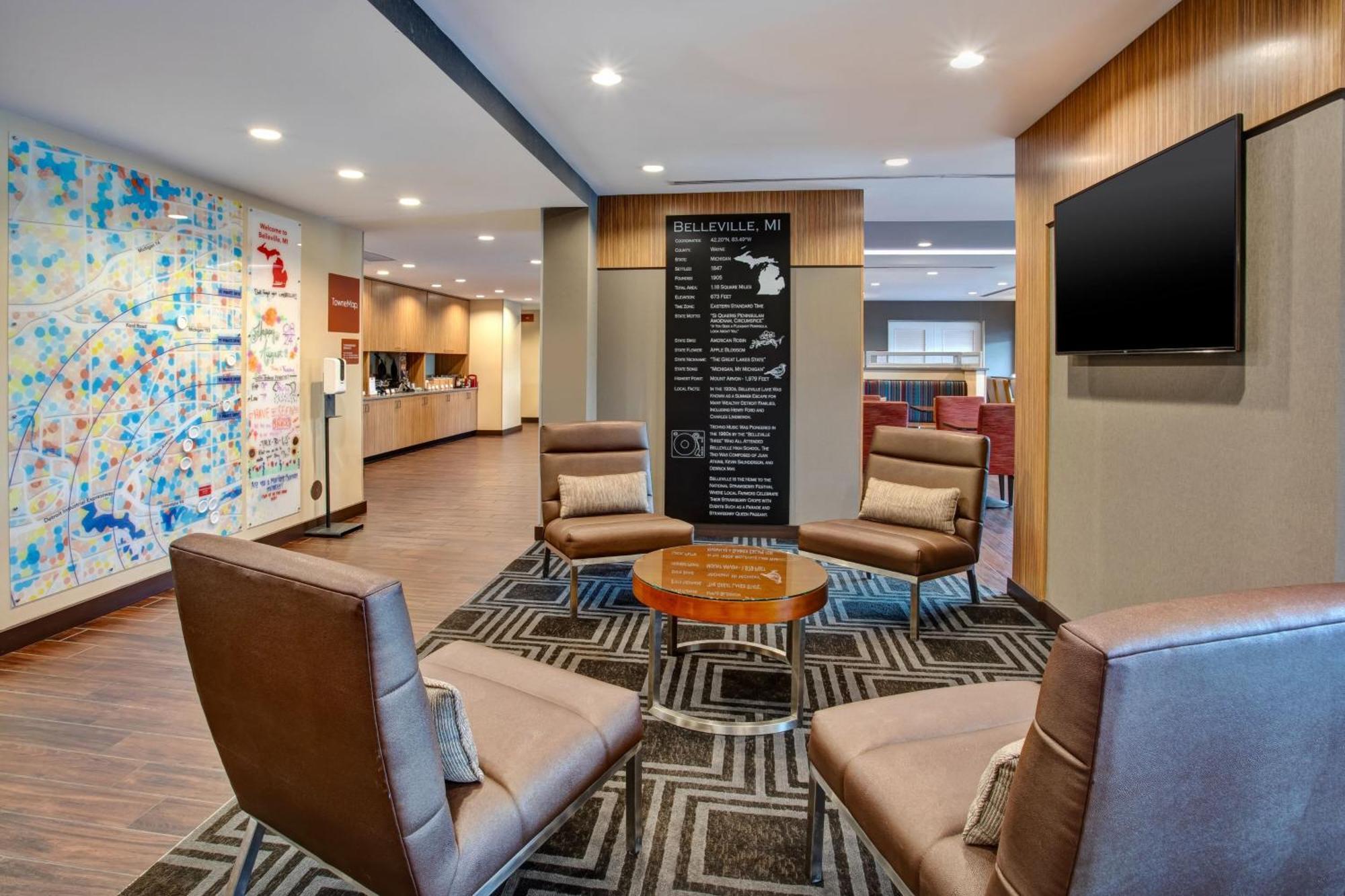 Towneplace Suites By Marriott Detroit Belleville Luaran gambar